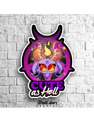 Стикер Cult As Hell 